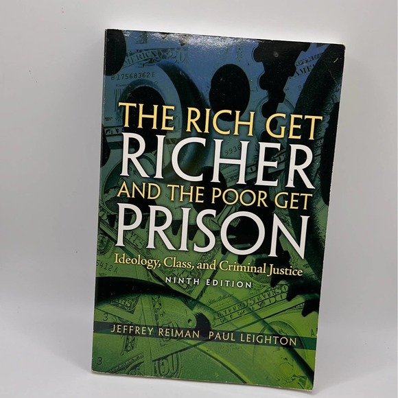 The Rich Get Richer and the Poor Get Prison College Paperback Textbook - Picture 1 of 8